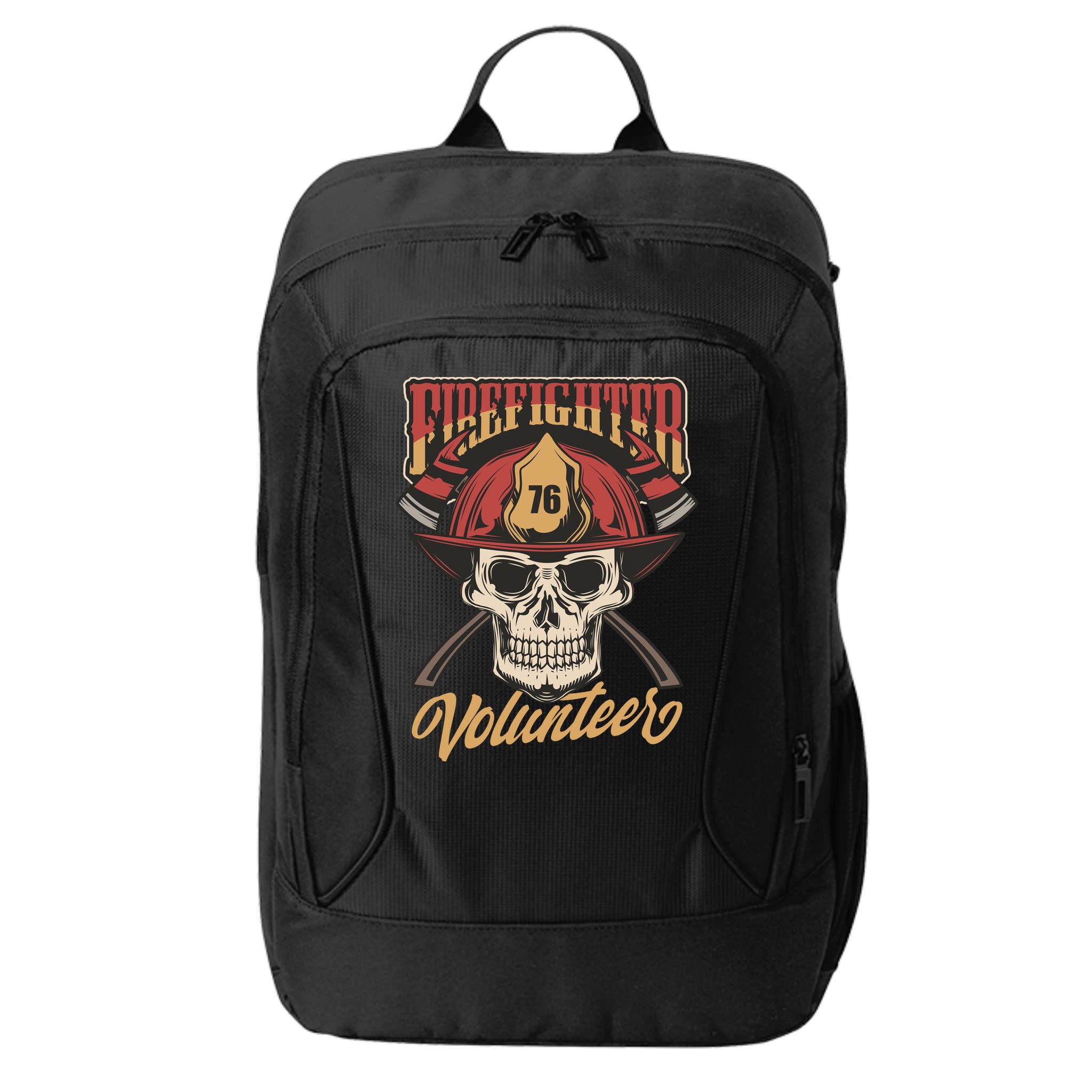 Firefighter Volunteer City Backpack