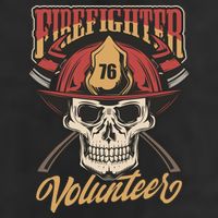 Firefighter Volunteer Adult Drive Performance Visor
