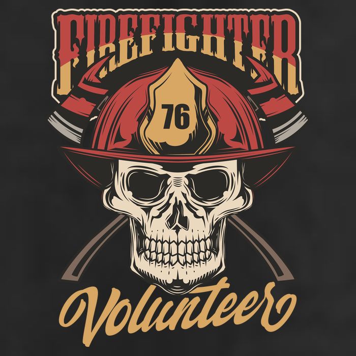 Firefighter Volunteer Adult Drive Performance Visor