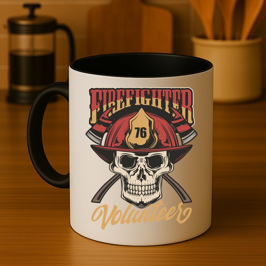 Firefighter Volunteer Mug