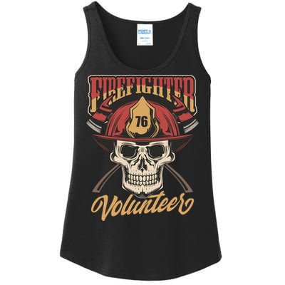 Firefighter Volunteer Ladies Essential Tank