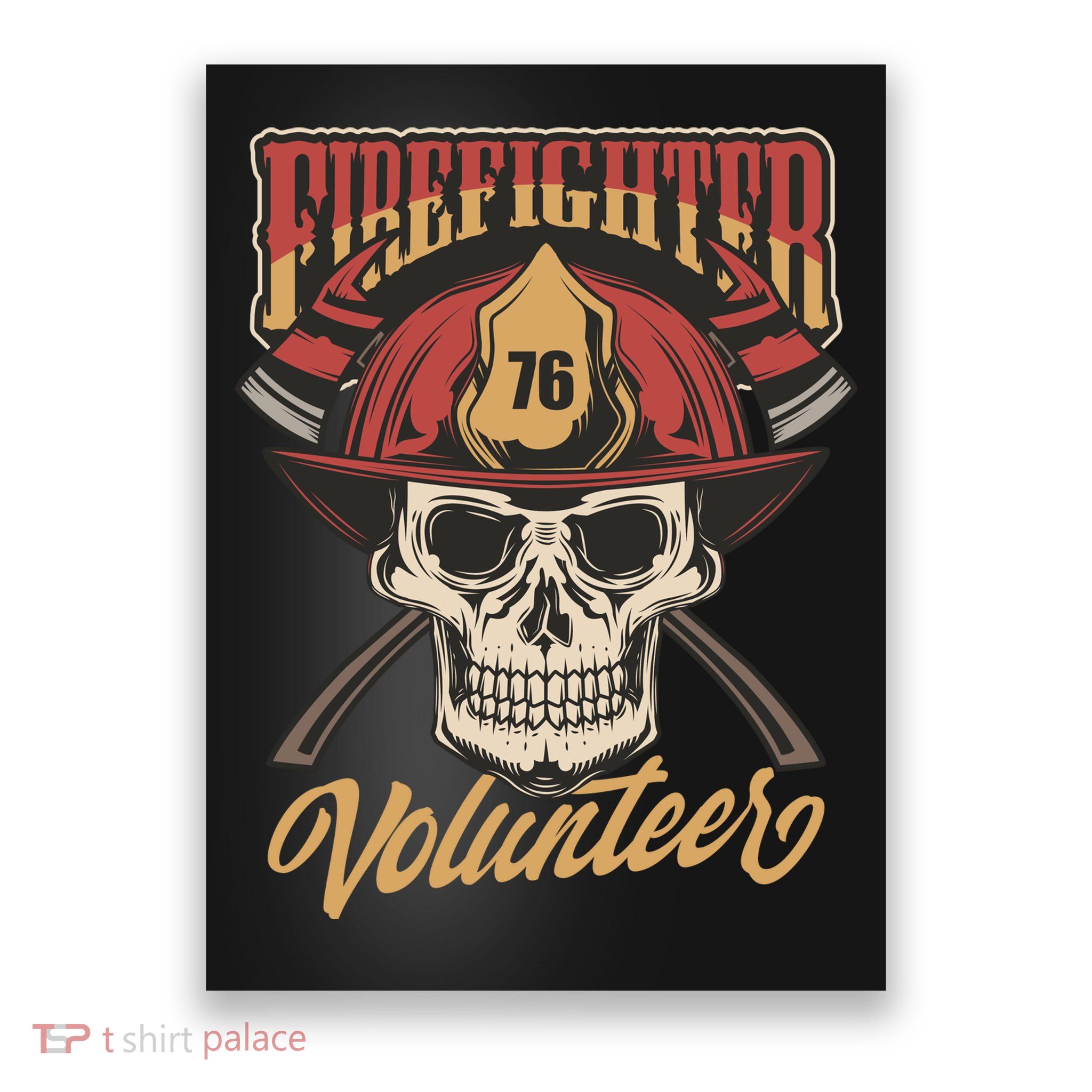 Firefighter Volunteer Poster