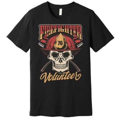 Firefighter Volunteer Premium T-Shirt