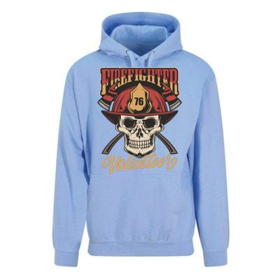 Firefighter Volunteer Unisex Surf Hoodie