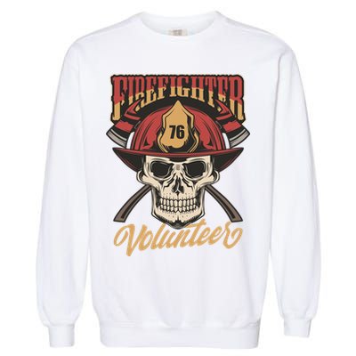 Firefighter Volunteer Garment-Dyed Sweatshirt