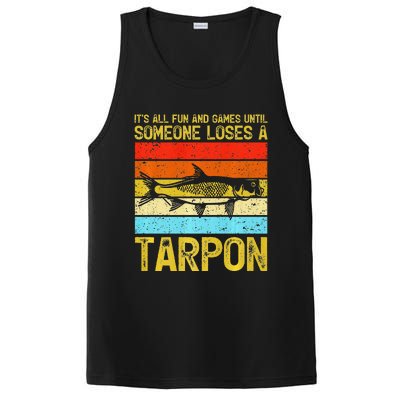 Fishing Vintage Fun And Games Until Someone Loses A Tarpon PosiCharge Competitor Tank