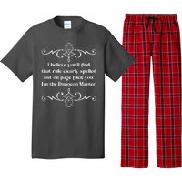 Funny Vintage Fuck You I'm The Dungeon Master Pajama Set