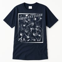 Funny Vintage Frequent Flyer Fly Fishing Lures Tall T-Shirt