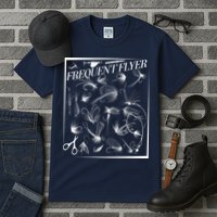 Funny Vintage Frequent Flyer Fly Fishing Lures Tall T-Shirt