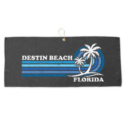 Family Vacation Florida Destin Beach Large Microfiber Waffle Golf Towel