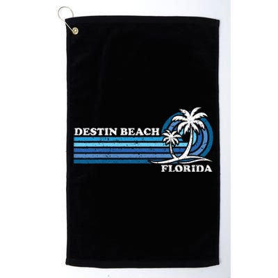 Family Vacation Florida Destin Beach Platinum Collection Golf Towel