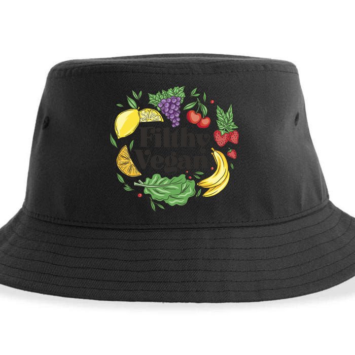 Filthy Vegan Sustainable Bucket Hat