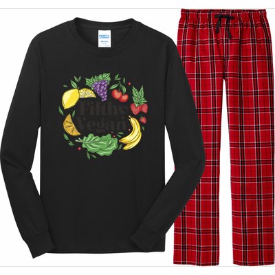 Filthy Vegan Long Sleeve Pajama Set