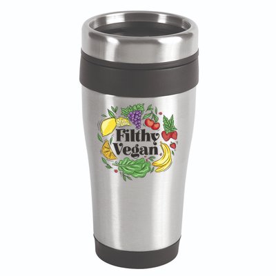 Filthy Vegan 16oz Travel Tumbler