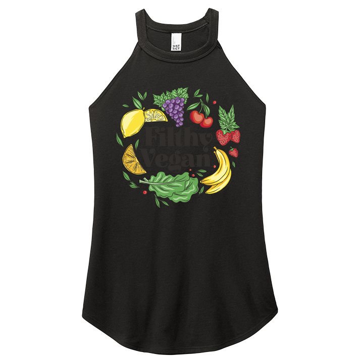 Filthy Vegan Women's Perfect Tri Rocker Tank