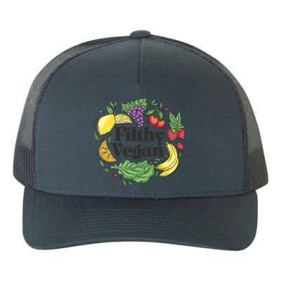 Filthy Vegan Yupoong Adult 5-Panel Trucker Hat