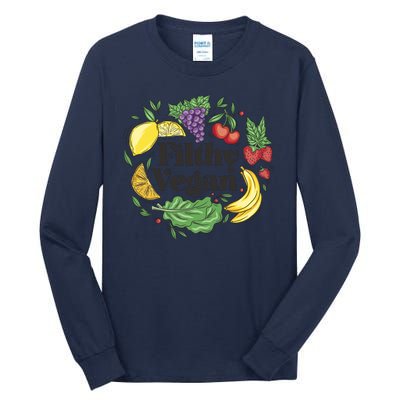 Filthy Vegan Tall Long Sleeve T-Shirt