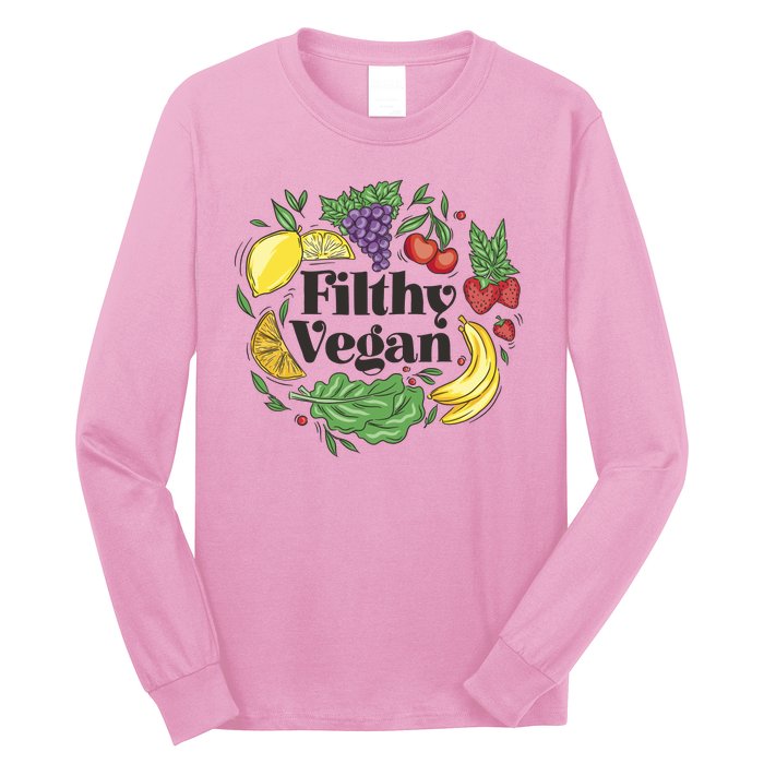 Filthy Vegan Long Sleeve Shirt