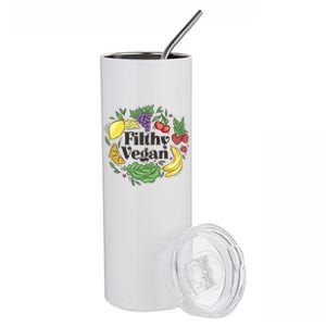 Filthy Vegan Stainless Steel Tumbler