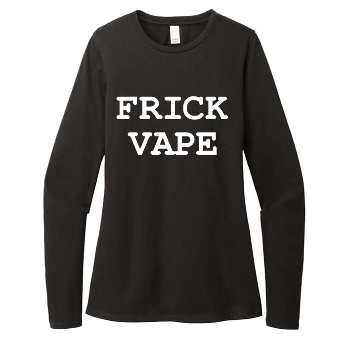 Frick Vape Womens CVC Long Sleeve Shirt