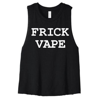 Frick Vape Women's Racerback Cropped Tank