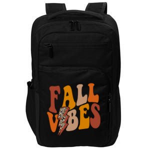 Fall Vibes Fall Season Lighting Bolt Impact Tech Backpack