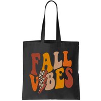 Fall Vibes Fall Season Lighting Bolt Bag