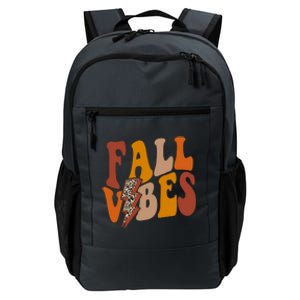 Fall Vibes Fall Season Lighting Bolt Daily Commute Backpack