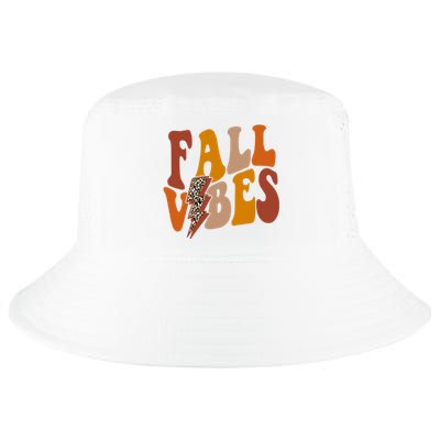 Fall Vibes Fall Season Lighting Bolt Cool Comfort Performance Bucket Hat