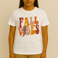 Fall Vibes Fall Season Lighting Bolt T-Shirt