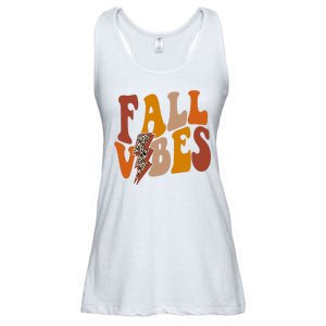 Fall Vibes Fall Season Lighting Bolt Ladies Essential Flowy Tank