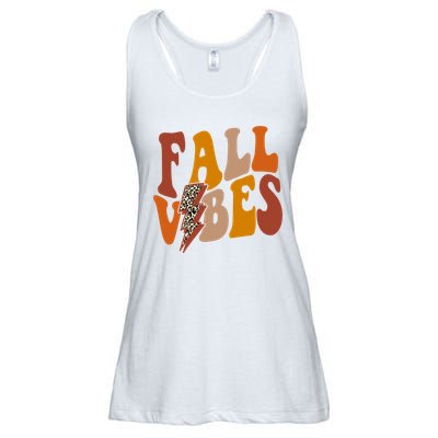 Fall Vibes Fall Season Lighting Bolt Ladies Essential Flowy Tank
