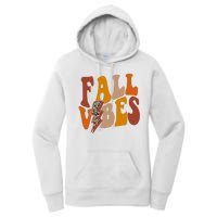 Fall Vibes Fall Season Lighting Bolt Women's Pullover Hoodie