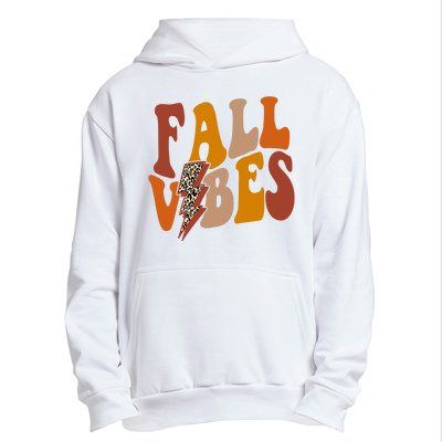 Fall Vibes Fall Season Lighting Bolt Urban Pullover Hoodie