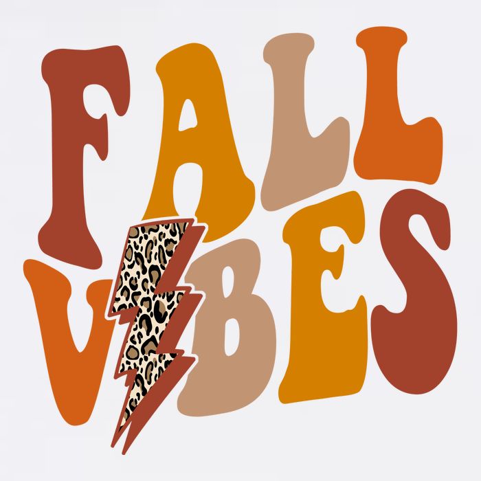 Fall Vibes Fall Season Lighting Bolt Visor