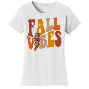 Fall Vibes Fall Season Lighting Bolt Women's T-Shirt