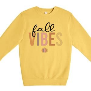 Fall Vibes Premium Crewneck Sweatshirt