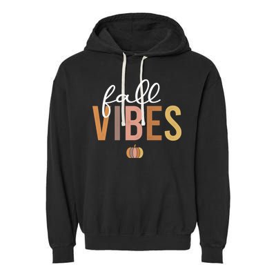 Fall Vibes Garment-Dyed Fleece Hoodie