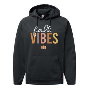 Fall Vibes Performance Fleece Hoodie