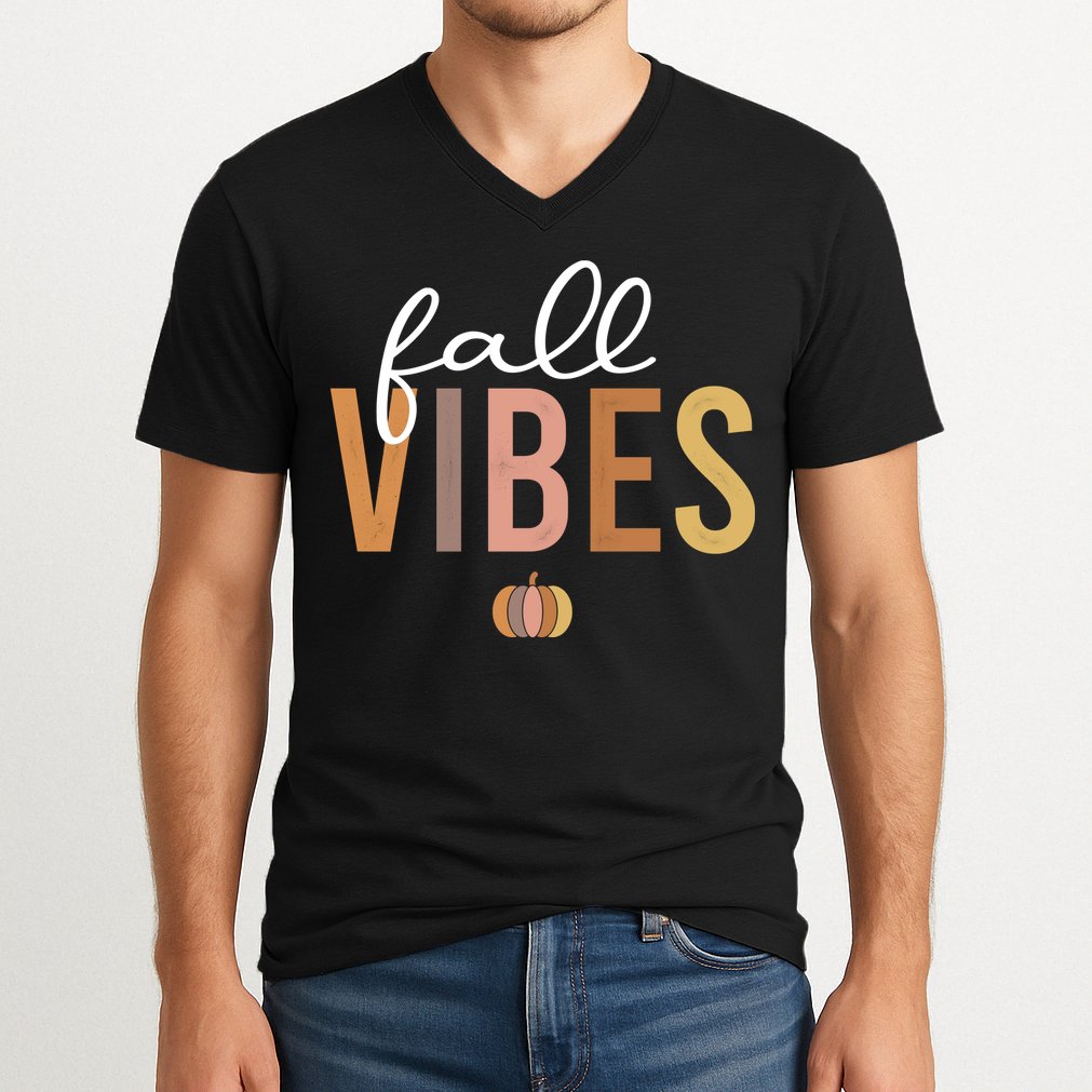 Fall Vibes V-Neck T-Shirt