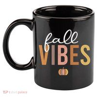 Fall Vibes 11oz C Handle Ceramic Mug