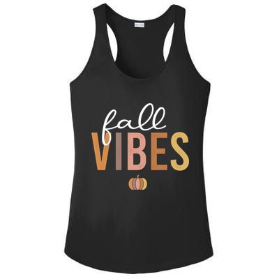 Fall Vibes Ladies PosiCharge Competitor Racerback Tank