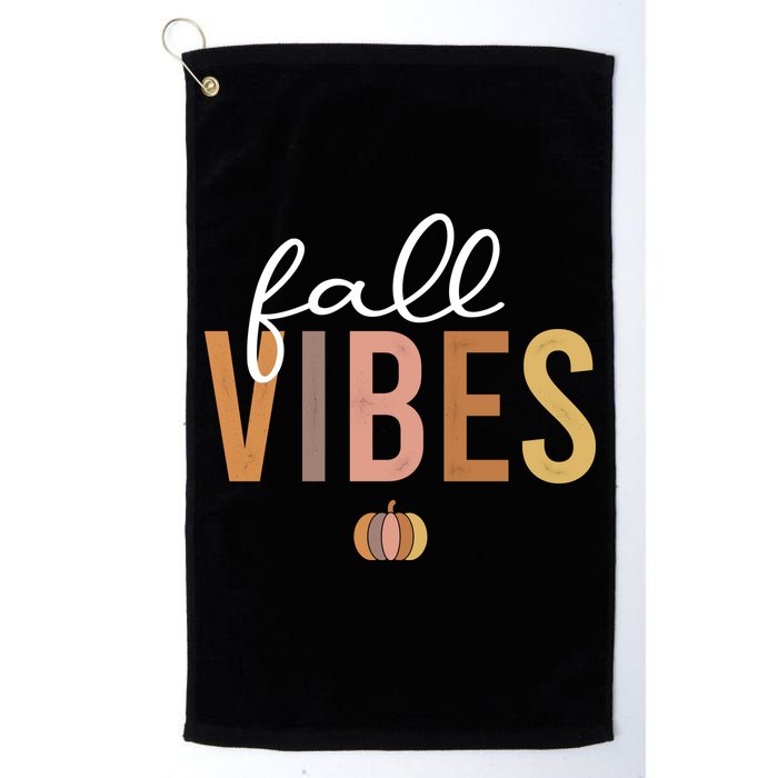 Fall Vibes Golf Towel