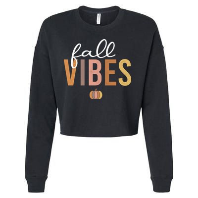 Fall Vibes Cropped Pullover Crew