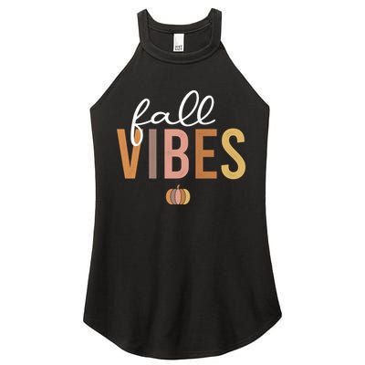 Fall Vibes Women's Perfect Tri Rocker Tank