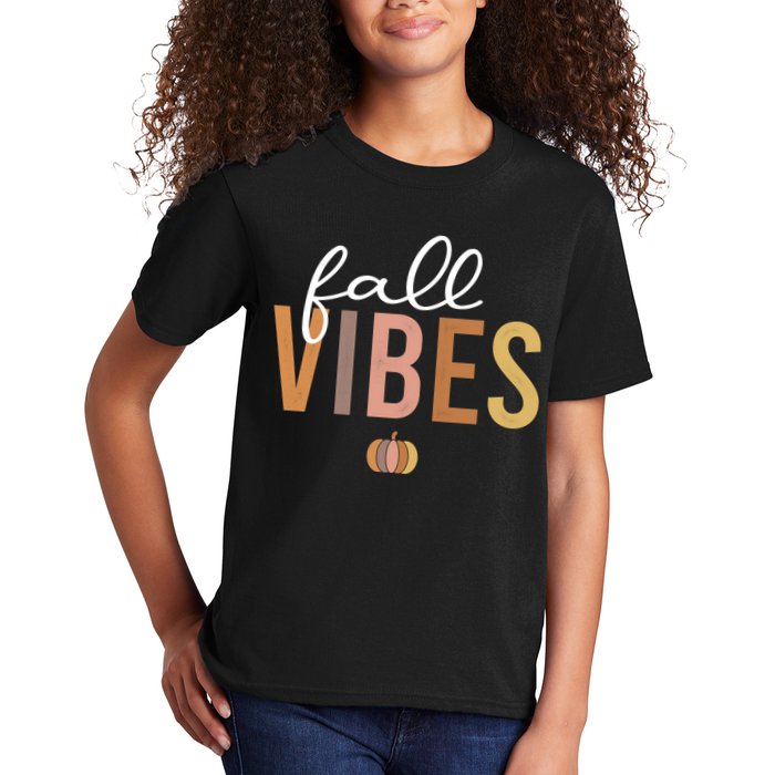 Fall Vibes Kids T-Shirt