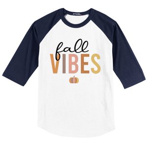 Fall Vibes Baseball Sleeve Shirt