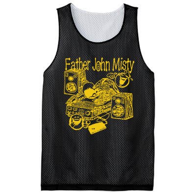 Favorite Vegetable Father John Misty Mesh Reversible Basketball Jersey Tank