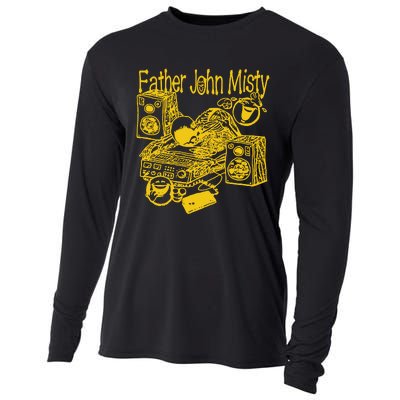 Favorite Vegetable Father John Misty Cooling Performance Long Sleeve Crew