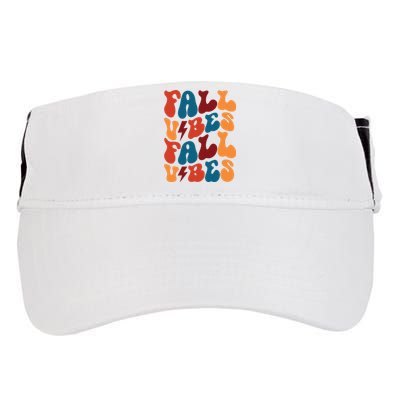 Fall Vibes Adult Drive Performance Visor